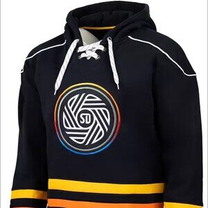 San Diego FC Hockey Navy Pullover Hoodie